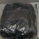 Rolling Puffer Backpack for Women, Wheeled Laptop Backpack, Short-Term Travel Backpack with Wheels, Roller Adults Work Computer Bag, Water Resistant Overnight College Underseat Carry on Luggage, Black