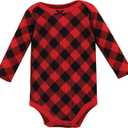 Hudson Baby Unisex Baby Thermal Long Sleeve Bodysuits, size 3-6 months