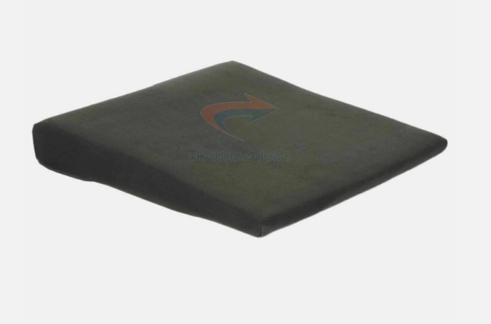 Seat Cushion Memory Foam Back Support Wedge Chair Posture Lumbar Orthopedic Home
