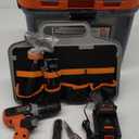 BLACK+DECKER 20V MAX Drill with Home Tool Kit, 64-Piece (BCKSB62C1)