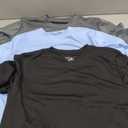 TAGIHOO 3 Pack Boys Mesh Athletic Quick Dry Short Sleeve Workout Moisture Wicking Active T-Shirt for Kids XL