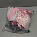 WooWee 100 Days of School Costume for Girls, Old Lady Costume for Kids, Granny Grandma Dress Up(Pink, 8-10 Y)