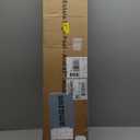 Vinyl PVC Real Estate Sign Post 6' Tall, Realtor Yard Sign Post (Connected type), 47" Arm Holds Up to 36" Sign - White (No Sign) (1)