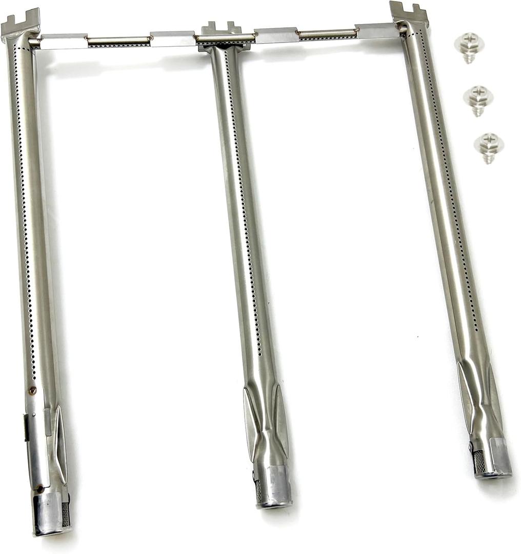 Direct Store Parts DA119 18" Grill Burner for Weber Spirit and GS4 Spirit II 300 Series, Spirit E310 E320 S310 S320 E330 S330 304 Stainless Steel Gas Grills, Burner Tube for Weber Spirit Grill Parts