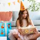 TIAMECH Make Your Own Circus Stickers - 24 Sheets Clown Magician Animals Make A Face Stickers for Kids, Birthday Party Favors & Educational Classroom Rewards