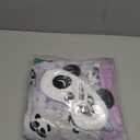 Saint Eve Kids Girls Fuzzy Pajama Pants, 2 Piece PJ Pant Set and Sleep Mask (Medium)