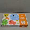 Coogam Wooden Magnetic Fishing Game, Fine Motor Skill Toy ABC Alphabet Color Sorting Puzzle, Montessori Letters Cognition Preschool Gift for Years Old Kid Early Learning with 2 Pole