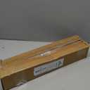 Heavy Duty Curtain Rods for Windows 66 to 120 Inches, 1 Inch White Curtain Rods for Bedroom, Living Room, Patio, Kitchen, Farmhouse, Adjustable Curtain Rods with Diamond Finials (White,66-120)