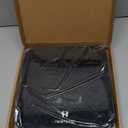 Digital Bathroom Scale for Body Weight: High-Precision 4-Sensor Accuracy, LED Display, 400lb/180kg Capacity, Safe Rounded Corners, Batteries Included