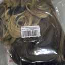 AISI HAIR Blonde Wig with Bangs Long Wavy Synthetic Wig for Women with Daily Party Use