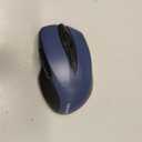 TECKNET Wireless Mouse, 2.4G Ergonomic Optical Mouse, Computer Mouse for Laptop, PC, Computer, Chromebook, Notebook, 6 Buttons, 24 Months Battery Life, 2600 DPI, 5 Adjustment Levels (Blue)