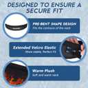 Hikeen Hockey Neck Guard,Premium Cut Resistant Protection,Adjustable & Soft Neck Protector,Optimal Safety Ice Hockey Protection Equipment