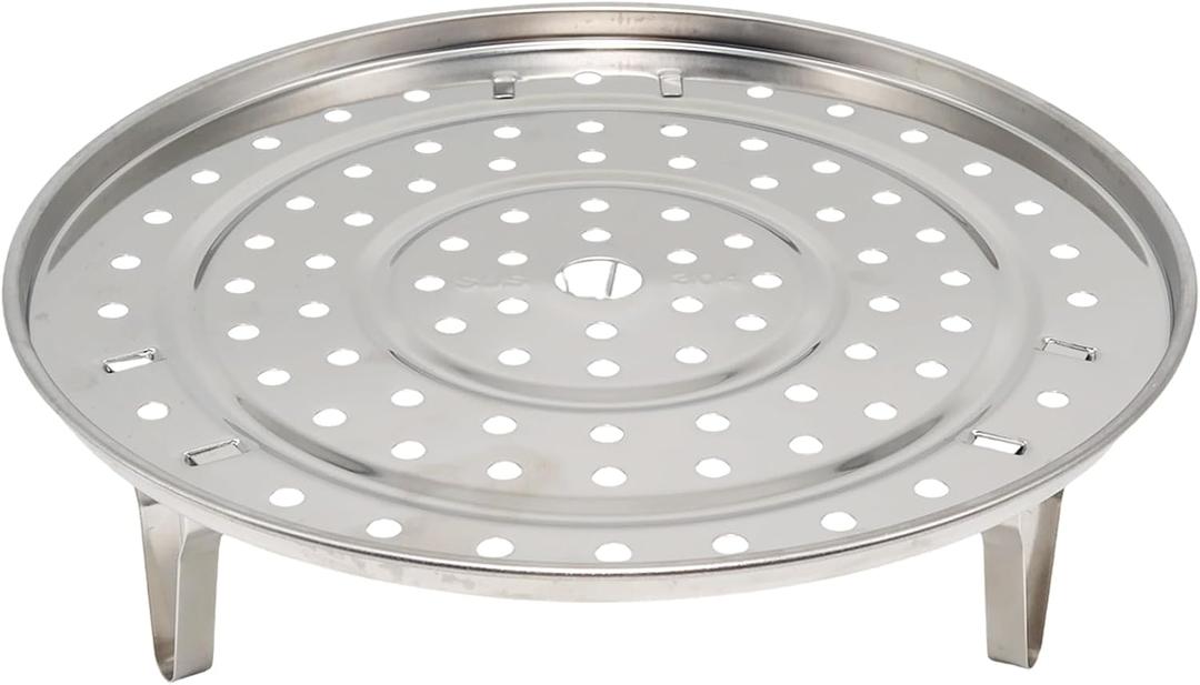 9.3" /23.6cm Stainless Steel Steaming Rack, Multifunction Steam Basket with Removable Legs for Steamer Pot, Instant Pressure Cooker etc (9.3 Inch)