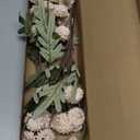 Floroom 6pcs Beige Faux Silk Mums Artificial Flowers, Bulk Fake Small Mini Chrysanthemums with Stems for DIY Champagne Wedding Centerpieces Floral Arrangements Vase Fillers Home Decorations