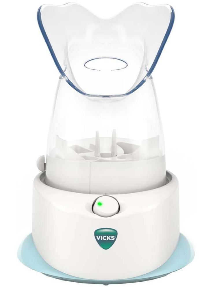 Vicks Personal Steam Inhaler for Targeted, Natural Steam Relief for Allergies, Congestion, Cough & Colds, and Sinus Irritation, Use with VapoPads  1 Included