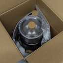 AMZCHEF 8-IN-1 Milk Frother and Steamer 550 Watts, 21 oz Split Stainless Steel Automatic Steamer, Milk's Warmer for Latte, Cappuccino, Hot and Cold Froth, Heated Milk, Hot Chocolate, Baby Food Silver (Black)