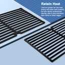Grill Parts for Brinkmann 810-3660-S, Replacement for Brinkmann 810-3660-S Grates, for Brinkmann Grill 810-3660-S Heat Plate, for Brinkmann 810-3660-S Carry Over Tube, for Brinkmann Burner 810-3660-S