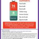 New Chapter Liquid Multivitamin + Mineral Supplement for Whole-Body Benefits, 100% Delicious Multivitamin for Adults, Teens & Kids 2+, Ready to Absorb Faster, Orange Mango Flavored, 30 oz