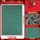 2 Pack Christmas Outdoor Blankets Gifts 78 x 55 in Stadium Blankets Windproof Waterproof Fleece Christmas Picnic Blanket for Campers Sports Fans(Stylish)