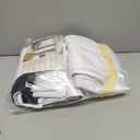 YoungsTex White 100% Blackout Curtains 72 Inches Length for Bedroom, Grommet Thermal Insulated Winter Drapes for Living Room Energy Saving, 2 Panels, 42 X 72 Inch