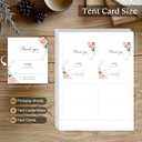 2 x MaxGear Printable Place Cards, 160Pcs Blank Name Cards for Table Setting, 2" x 3.5" Tent Card for Laser/Inkjet Printers, Seating & Place Setting Card for Events