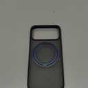 TORRAS Upgraded 360 Magnetic Stand for iPhone 17 Pro Max Case, Fit for MagSafe with Ring, 4X Mil-Grade Protection, Camera Control, Translucent Slim for iPhone 17 ProMax Case Ostand, Deep Blue