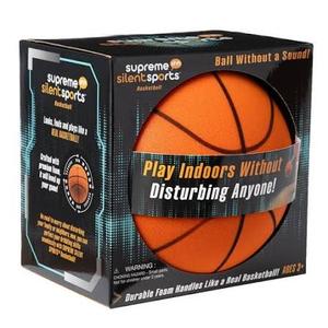 Supreme Silent Sports No Sound Foam Basketball, Size 7