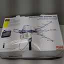 PBD Digital Outdoor TV Antenna, 150 Miles Range, 360 Rotating Directional Motor with Remote Control, Dual TV Support, Mounting Pole, 40FT RG6 Cable, UHF/VHF Reception