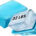 Extra Large Ice Block Mold For Ice Bath  4x, Large Ice Mold for Freezer with Lids  Reusable, Silicone Ice Bath Accessories, Cold Plunge Giant, Ice Blocks for Chiller & Cold Therapy