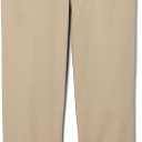 French Toast Boys Pull-on Relaxed Fit School Uniform Pant, Khaki, 10