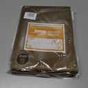 Superior Blackout Curtains, Insulated, Sun Blocking Curtain for Bedroom, Farmhouse, Living Room Window, Thermal Woven, Senna Collection, Set of 2 Panels, Rod Pocket, 26" x 84", Brown