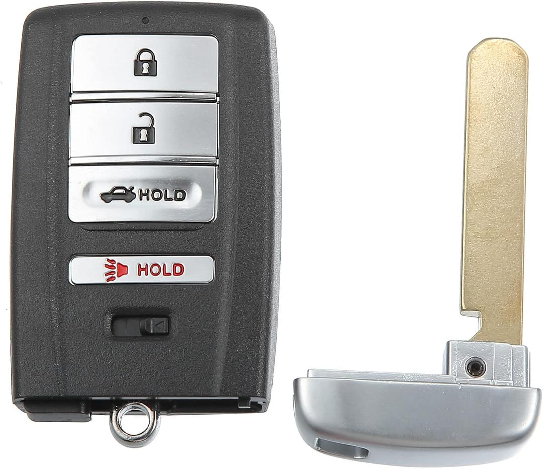 ACROPIX 313.8 MHz Key Fob Keyless Entry Remote Fit for Acura TLX Driver 1 memory 2015-2017 for Acura ILX Driver 1 memory 2016-2018 KR5V1X - Pack of 1, Black