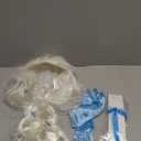 Princess Wig Braid with Tiara Necklace Gloves Princess Dress Up Costume Cosplay Accessories for Kids Girls