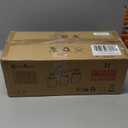 DLLT 3-Light Bathroom Light Fixtures: 18.51" Black Modern Vanity Lights with Clear Glass Shade - Bathroom Wall Lamp for Mirror Kitchen Living Room Hallway Cabinet Porch