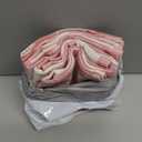 DII Buffalo Check Collection, Classic Farmhouse Cloth Napkin Set, 20x20, Pink & White, 6 Piece