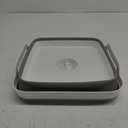 Collapsible Wash Basin 9L, Foldable Dish Tub with Drain Plug, Portable Collapsible Dish Basin, Camping Sink for Washing Dishes, Laundry & Kitchen Use,Gray