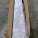 Greaton, Box Spring Bed Base Queen Size, 8-Inch Wood Mattress Foundation  Amish Made in USA  Quiet Noise Free, 2-Pieces Under Mattress-Support BoxSpring, Fully Assembled, White