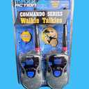 ✨Maxx Action Durable Walkie Talkie Set kids 5+ Camando Series w/ Morse Code -NEW