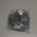 Lavender Wreath,11" Artificial Spring Wreaths for Front Door,Purple Flower Wreath with Green Leaves Farmhouse Wreath, for Home Wall Window Porch Garden Decor