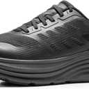 NORTIV 8 Men's Walking Running Tennis Cushioning Shoes ActiveFloat Non Slip Athletic Gym Workout Jogging Comfortable Sneakers (10.5, All Black)