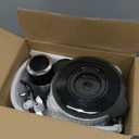 GANIZA Food Processors, Electric Food Chopper with Meat Grinder & Vegetable Chopper - 2 Bowls (8 Cup+8 Cup) with Powerful 450W Copper Motor - Includes 2 Sets of Bi-Level Blades for Fruits/Meat/Nuts (Black)