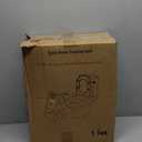 Primlect Potty Training Seat, 2-in-1 Toddler Toilet Seat with Step Stool, Ultra-Stable Potty Chair Attachment, Adjustable Seat and Step Ladder, Non-Slip Design, Splash Guard for Boys and Girls(Pink)