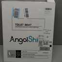 Angol Shiold PP Slow Close Toilet Seat (Round, Black)