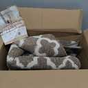 SHACOS Door Mats 24"x36" Indoor Washable Front Door Mat Non Slip Water Absorbent Entryway Rug Doormat Entrance Entry Rug Floor Mat for Home Garage Kitchen, Brown