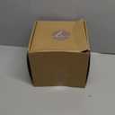 Ling's moment Artificial Flowers Boho Bridesmaid Bouquet, Terracotta Wedding Flower Bouquets for Bridesmaids, 7 Inch Bridal Bouquets for Bridesmaids, Wedding Decor, Ceremony, Anniversary, etc.