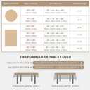 Easter Tablecloth 60 x 84 Inch, Buffalo Plaid Bunny Ear Foot Flowers & Polyester Table Cover for Spring Easter Holiday Party Dinner Table Decor