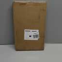 Black Paper Towel Holder Countertop, Standing Paper Towel Roll Holder for Kitchen Bathroom, with Weighted Base for One-Handed Operation, Stainless Steel in Black Matte Finish