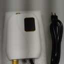 Tankless Water Heater Electric 110V, 3000W Instant Water Heater Under Sink, On Demand Hot Water Heater Electric with Digital Display, Electric Mini Water Heater for Kitchen Bathroom Washin