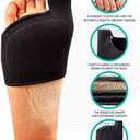 Brison Metatarsal Pads for Women and Men Ball of Foot Cushion - Gel Sleeves Cushions Pad - Fabric Soft Socks for Supports Feet Pain Relief - 2 Pairs L (Men 10-12, Women 11.5-13.5)