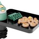 Upgraded Car Seat Tray for Kids Car Seat Tray with Expandable Base for Snacks, Toys, Books, Entertainment Kids Travel Essentials Fits 2.8''-3.2'' Cup Holders (1, Standard Base)